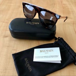 BALMAIN 57MM Brow Bar Sunglasses